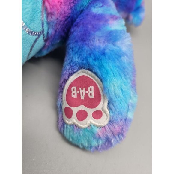 Build A Bear 20" Mermaid Plush Mer-Bear Tie Dye Blue Pink Stuffed Animal - Picture 3 of 5